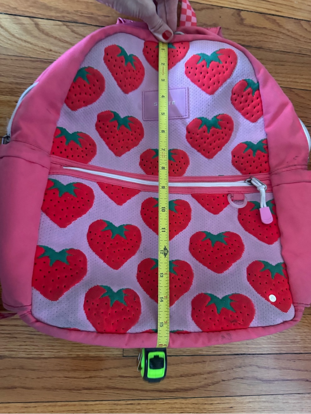 STATE “Kane” Medium pink Strawberry Backpack